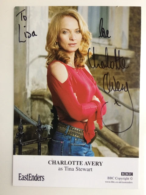 Charlotte Avery - EastEnders - Original Hand Signed Autograph