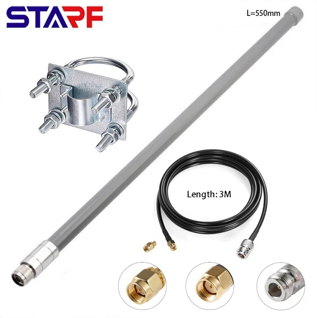 Hohe Qualität Antenne RP-SMA-Buchse Auf SMA-Stecker -20°С ~ +80°С 5.8 Dbi