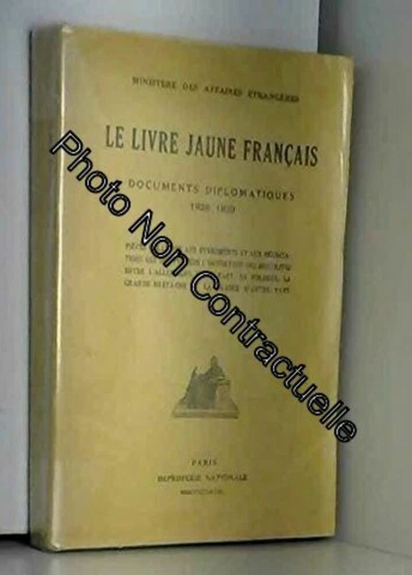 Les Livres Jaunes pas cher - Meilleures ofes sur le neuf et l'occasion
