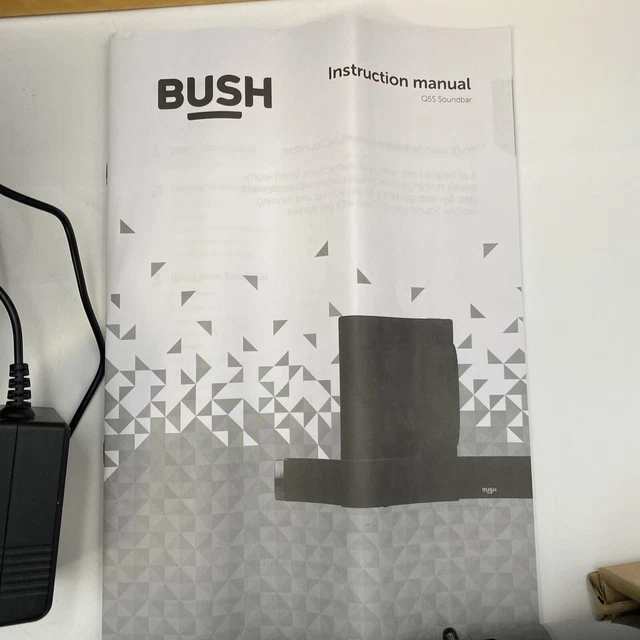 BUSH Q5S SOUND Bar With Power Supply & Subwoofer Boxed (No Remote) S5