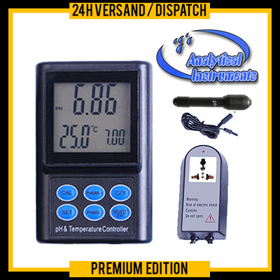 OCS.tec Impermeabile PH-REGOLATORE Metro Controller Meter CO2 Acqua SALATA/Dolce P10 