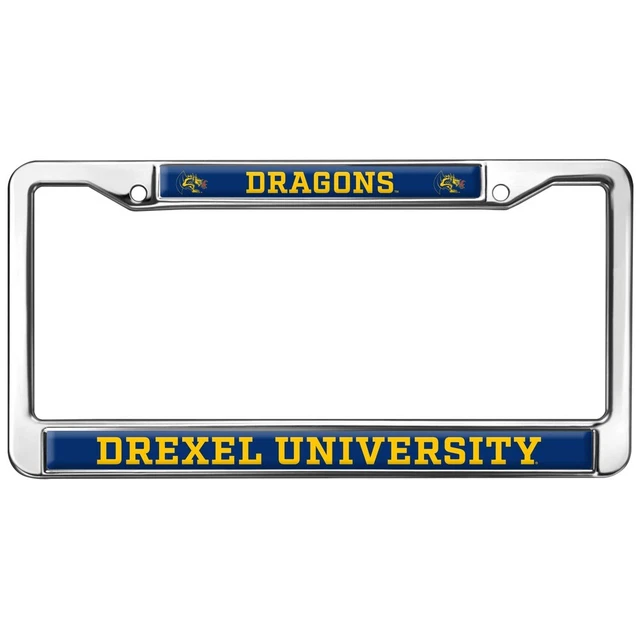 Drexel Universityversity Dragons Full Size Standard License Plate Metal Frame