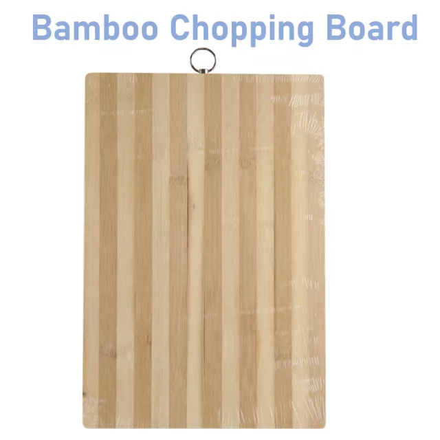 Wooden Chopping Board Large Organic Bamboo Food Cutting Boards & Serving Boards