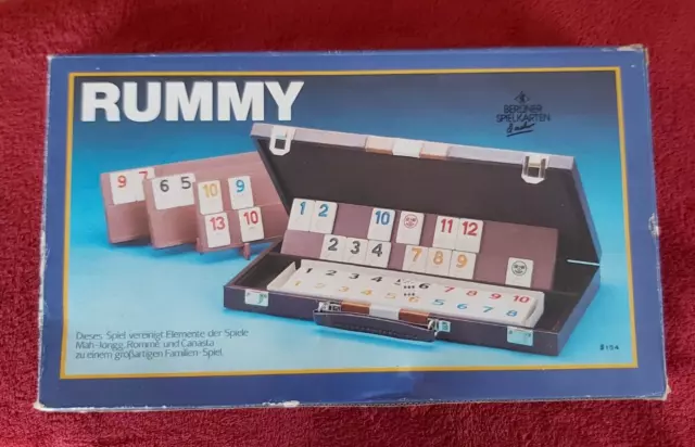 Rummy im Koffer * Seidel & Cie * gebraucht