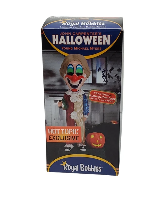 Hot Topic Halloween Young Michael Myers Bobblehead Royal Bobbles Limited Edition