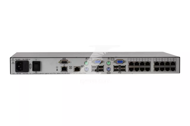 HPE HP 408964-001 KVM 16-Ports Server Console Switch 2