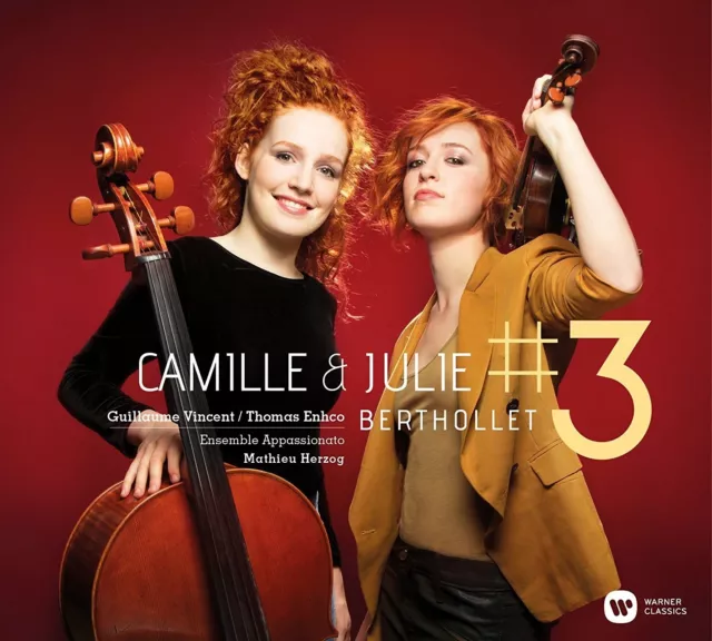 Camille & Julie Berthollet - #3 -Paganini/Bach/Kreisler/Brahms  Cd Neu