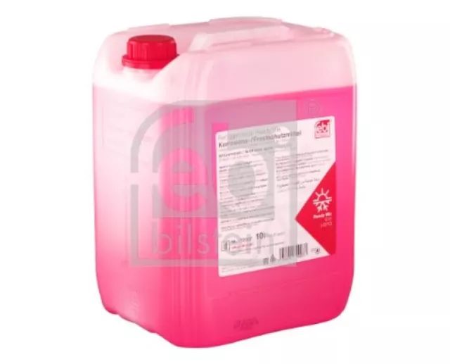 10L FEBI BILSTEIN Frostschutz Kühlerfrostschutz G12 (-35°C) rot Kühlmittel 2