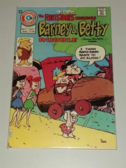 Flintstones Neighbors Barney & Betty Rubble All New #12 Fn (6.0) March 1975