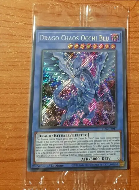 Yu-Gi-Oh Drago Chaos Occhi Blu LDS2-IT017 1°edizione - ITA - RARA SEGRETA