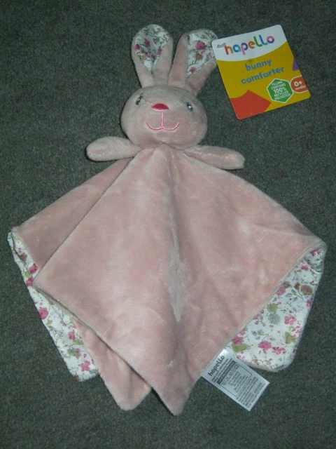 HAPELLO PINK FLORAL Bunny Rabbit Comforter From Asda New With Tag. 12.99 PicClick UK