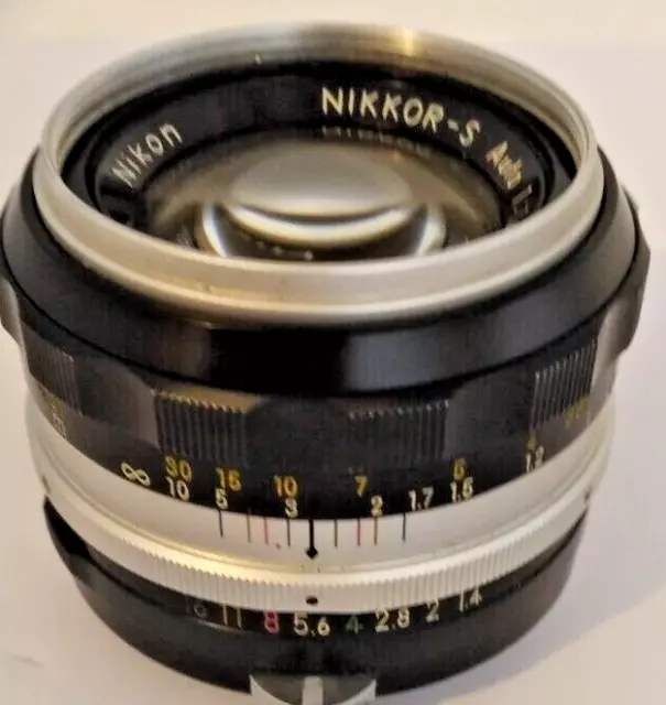 [Exc] Vintage Nikon 50Mm F/1.4 Nikkor-S Auto Non-Ai Lens