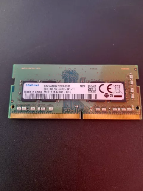 Samsung RAM PC Portable 8GB PC4 2400T Pour Ordinateur Portable