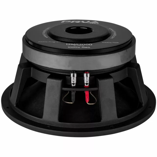 PRV Audio 12MR2000 12" Pro Audio Midrange Woofer 8 Ohm 3