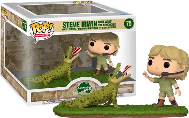 THE CROCODILE HUNTER - Steve Irwin with Agro Pop! Moment [FUN70813] $59 ...