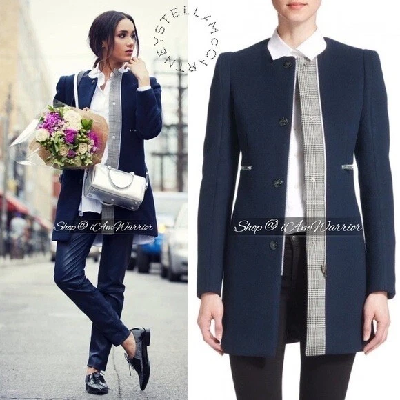 Meghan Markle STELLA MCCARTNEY ‘GLEN PLAID’ COAT ASO Royal Meghan Markle STELLA MCCARTNEY ‘GLEN PLAID’ COAT ASO Royal