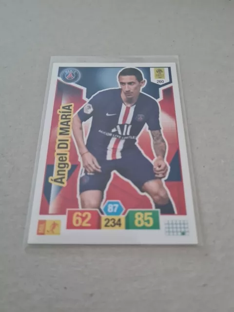 DI MARIA   PSG PARIS SG Trading card carte panini FOOT 2019-2020 ADRENALYN XL