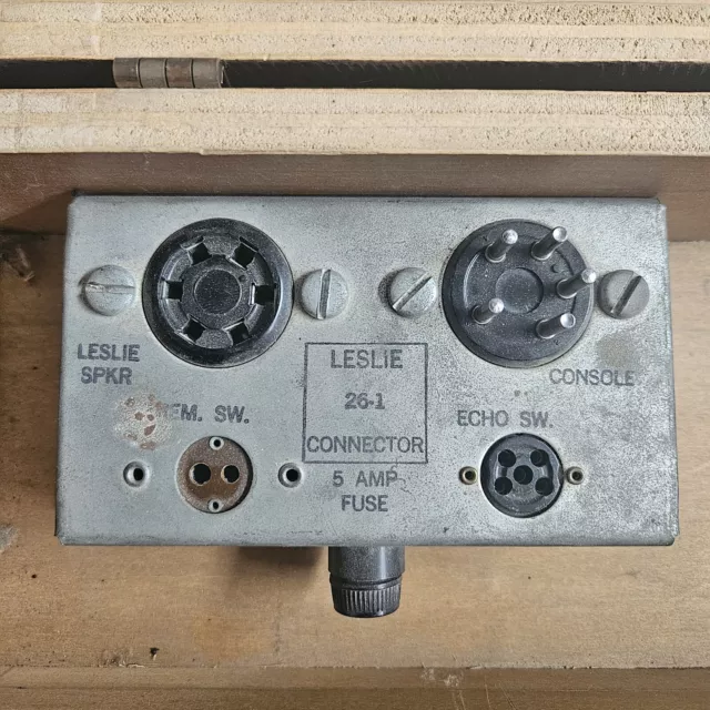 NOS Leslie #26-1 speaker Hammond Organ Switch Connector
