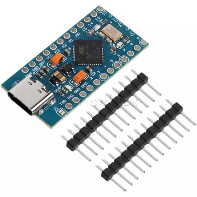 MICRO / TYPE-C USB ATMEGA32U4 5V 16MHz Board For Arduino Replace Pro Mini New