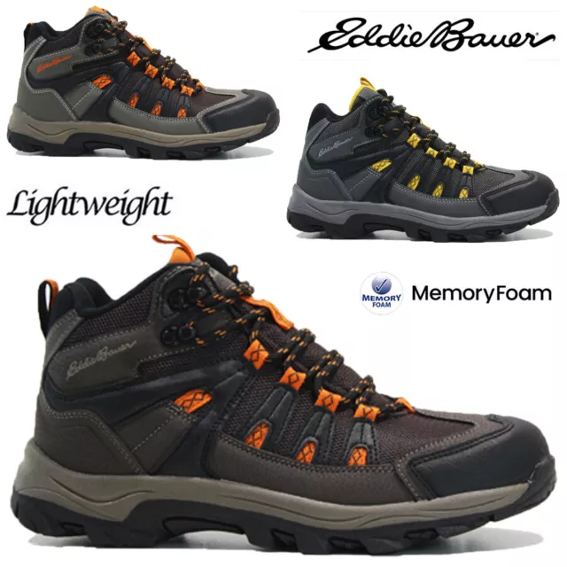 Mens Hiking Walking Boots Ankle Hiker Winter Work Trail Trekking Trainers Size