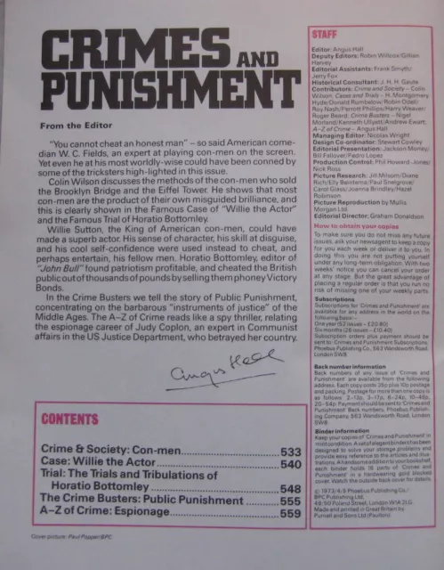Crimes and Punishment magazine Issue 20 - Con-Men 2