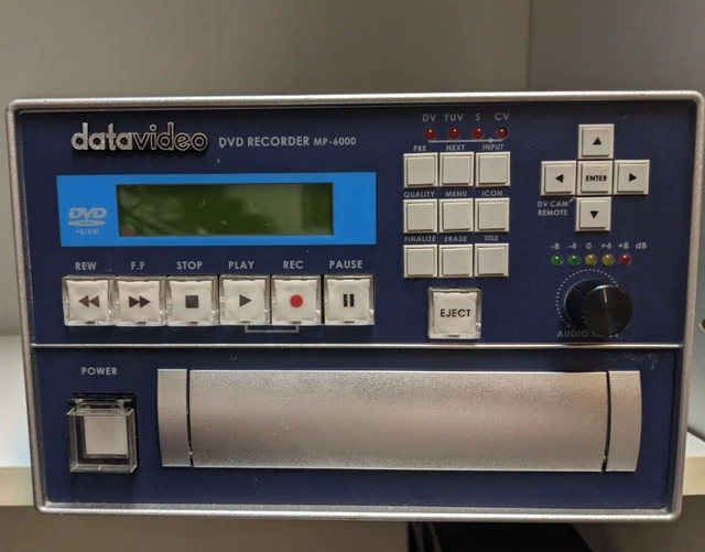 Datavideo MP-6000 DVD Recorder W/Built-In TBC Time Base Corrector