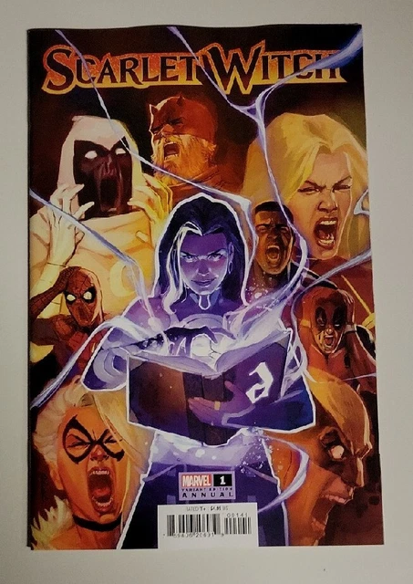 Scarlet Witch Annual #1 08/2023 Nm/Nm- Rod Reis Spoiler Variant Marvel Comics