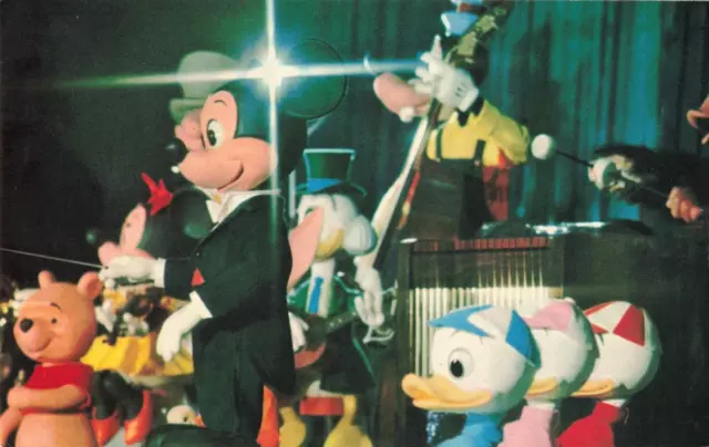 Orlando FL Florida, Walt Disney World Mickey Mouse Revue, Vintage Postcard