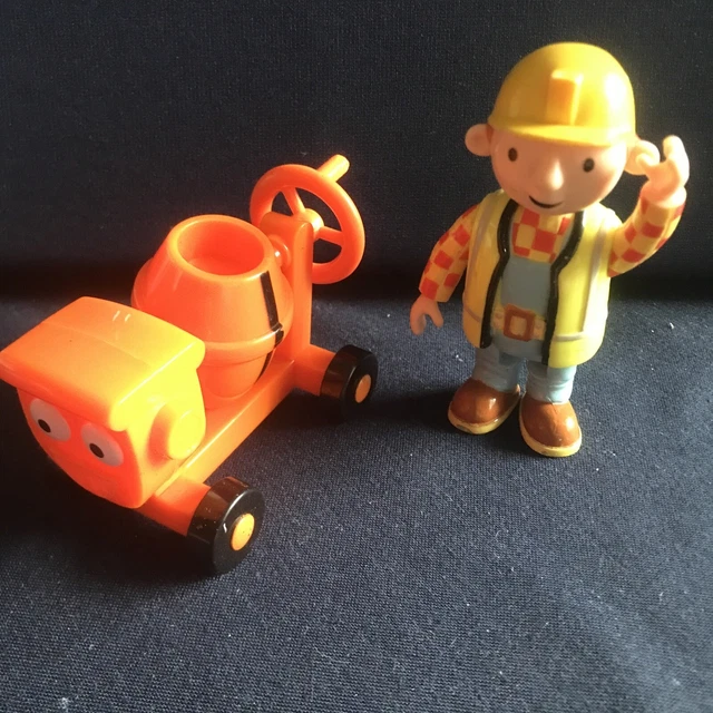 BOB THE BUILDER Cement Mixer And Figure (10cm tall) 4.82 PicClick