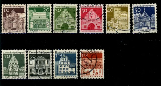 BRD_1966 Mi.Nr. 490-501 Deutsche Bauwerke (II)_07