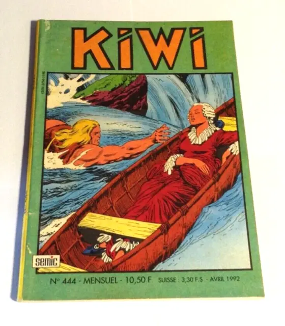 Petit format   KIWI , mensuel N° 444,   Bon état.