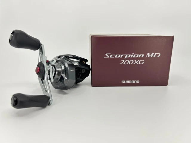 リール SHIMANO Scorpion MD 200XG RIGHT Shimano 24 Scorpion MD 200XG Right Baitcasting Reel | eBay