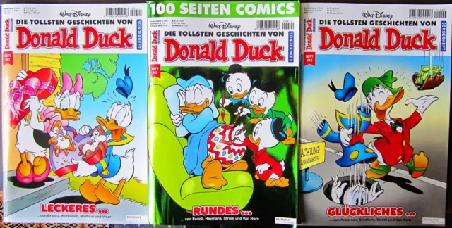 Die tollsten Geschichten von Donald Duck Sonderheft  (3 Stück)