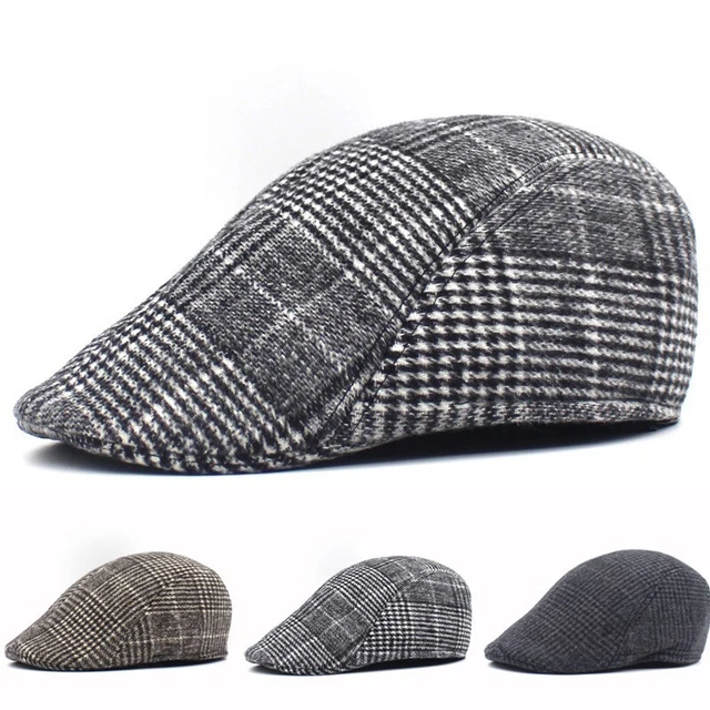 Men's Stylish Autumn/Winter Beret Hat Perfect for Sports and Daily Wear