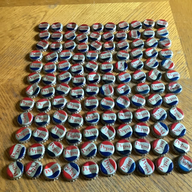 120 VTG PEPSI Cola Soda Bottle Caps Cork Lined Little Rock Hot Springs