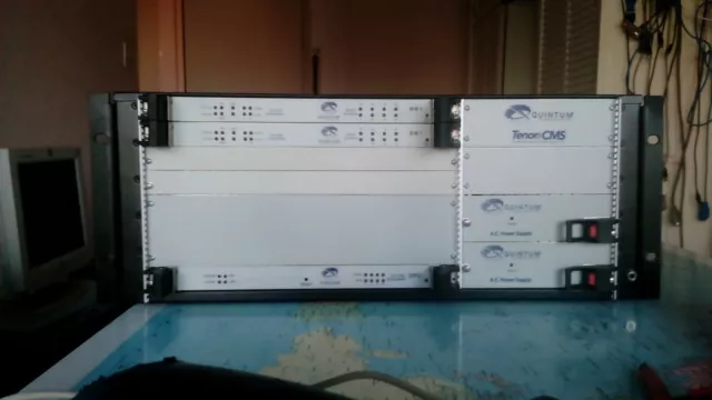 Quintum Tenor CMS 480 DSP VOIP/SIP Ports 16E1 NBN P108-09-10 Gateway