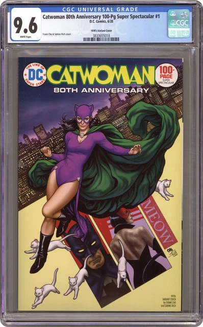Catwoman 80th Anniversary 100 Page Super Spectacular 1E Cho 1970s CGC 9.6 2020