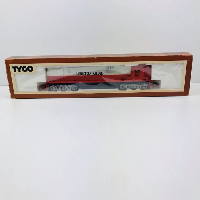Tyco Alco Super 630 Powered Lighted ICG 243a / Illinois Central Gulf 1102 HO