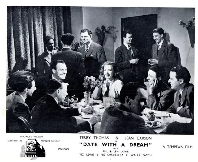 Date With A Dream Original Lobby Card 1948 Terry-Thomas Jeannie Carson Len Lowe