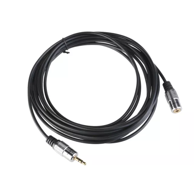 2 Pc Aluminum Shell Headphone Extension Cable Male Fo Female