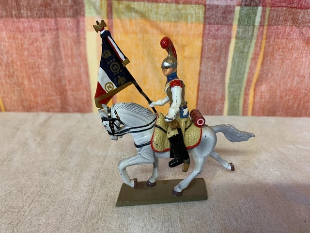 20 Soldats & Cavaliers En Plomb – Armée Napoléonienne – Figurines Anciennes