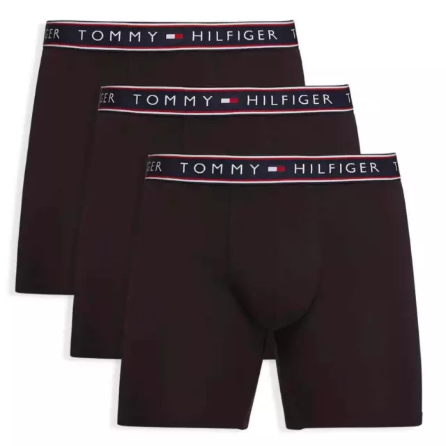 Tommy Hilfiger Mens Underwear Stretch Boxer Briefs Underwear S M L XL 3 Pack