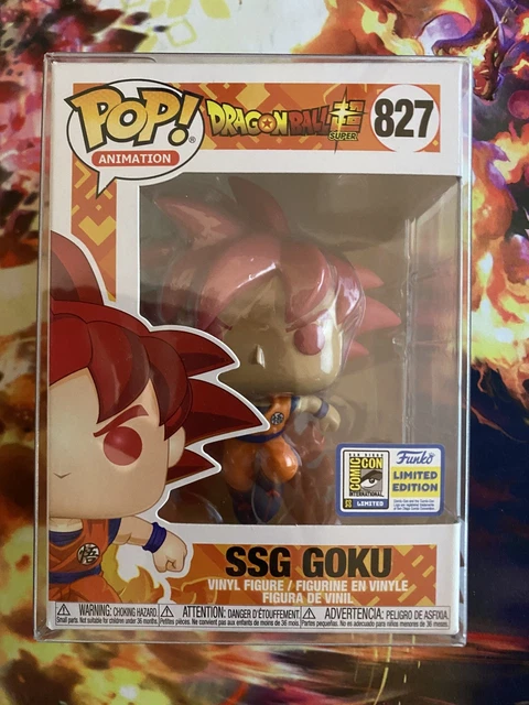 Anyone interested in this SSG Goku 2020 shared con sticker? Comes in a free pop protector