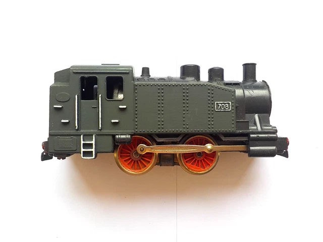 Coffret Jouef Locomotive 708 + 3 Wagon 2 Citerne+Tombereau +8 Rail Ho