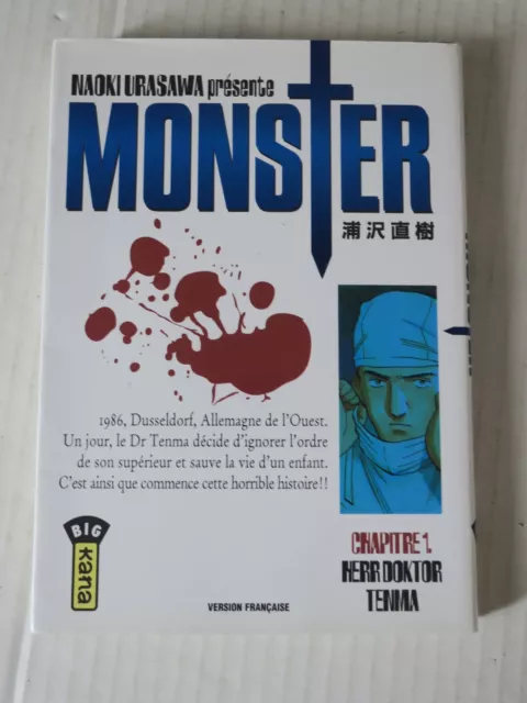 MONSTER   - tome  1 / 01   ---- MANGA  FRANCAIS  - BIG KANA