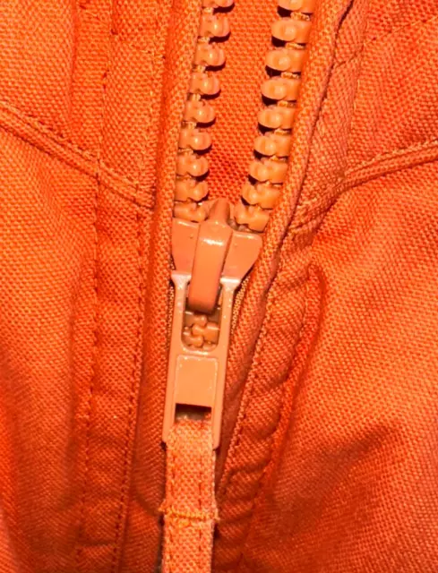 WALLS USA RANCH wear parka jacket orange Size XL Quilted Down Puffer ...