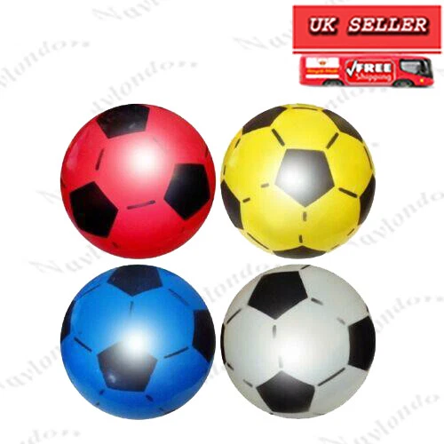 SOFT LIGHTWEIGHT PLASTIC Football For Kids Playing (Size 5 PVC) £3.49
