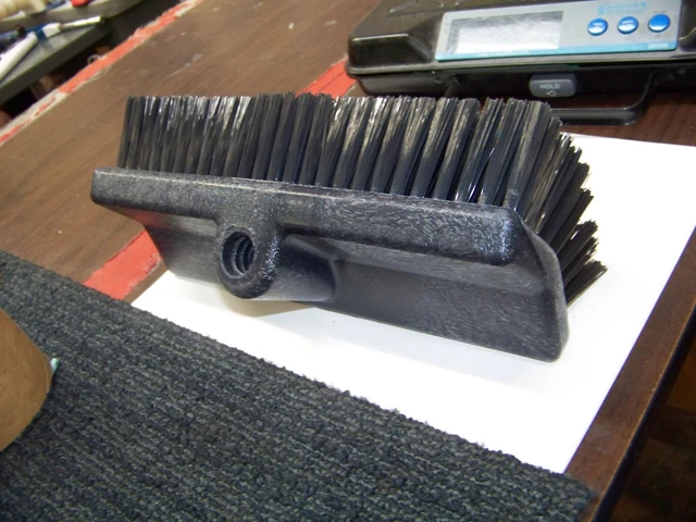 Sparta 10" Bi-Level Scrub Brush Black 40423EC03 New