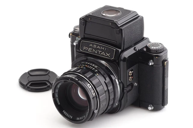 Asahi Pentax 67 6x7 W.2.8 / 90mm Smc Takumar Lf Leaf Shutter (1685818480)