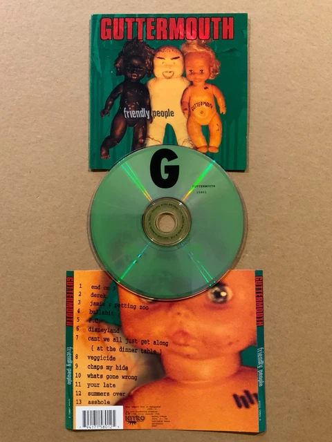 GUTTERMOUTH – FRIENDLY People CD (1994) Nitro Records